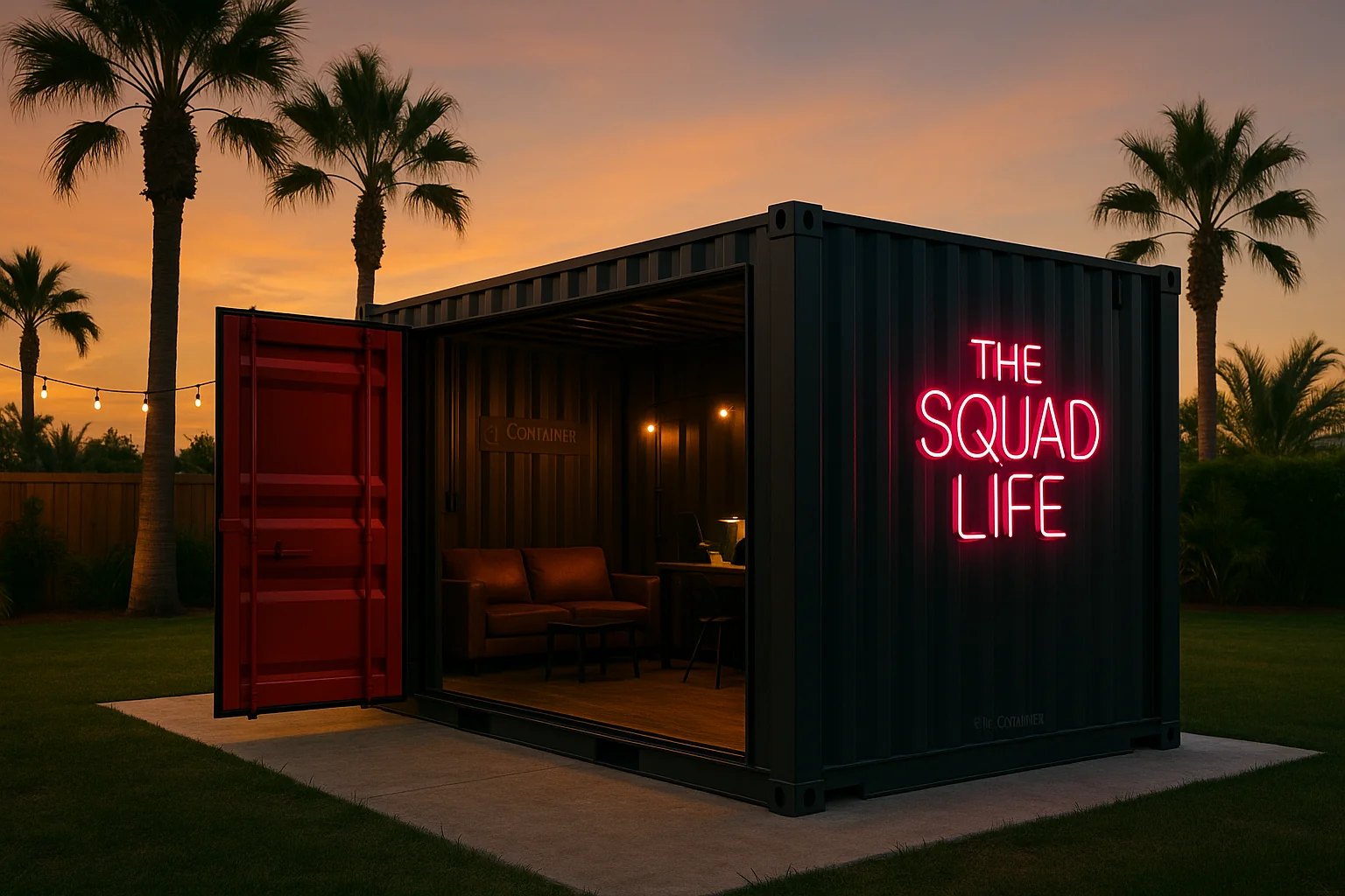 Container Rave Cave The Container Squad - Shipping Containers & Custom Modifications ...