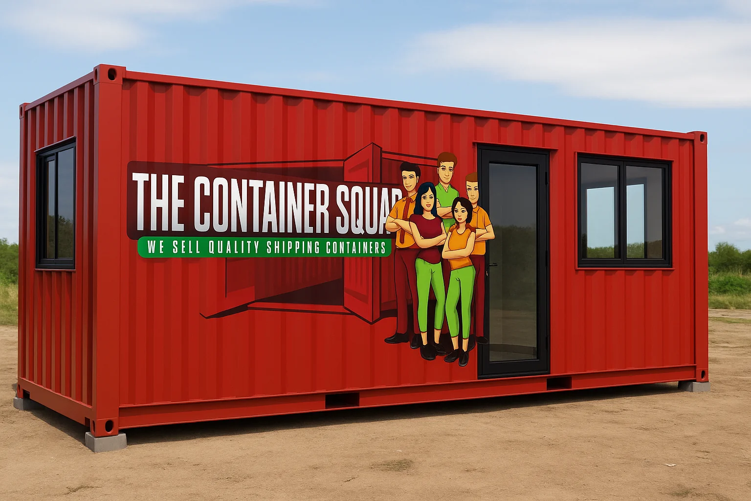 The Container Squad - Shipping Containers & Custom Modifications ...